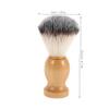 DECORNIJIA 3pcs Soft Bristle Shaving Brush for Men Gentle Beard Grooming Facial Cleansing Tool Handle for Daily Use Essential Grooming Accessory view 2