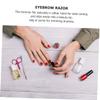 Ipetboom 2pcs Portable Eyebrow Trimming Tools Stainless Steel Scissors for Precise Grooming for Travel and Home Use Beauty Accessories view 4