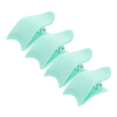 Vaguelly 4pcs False Eyelash Applicator Tweezers Lash Extension Tweezers Eyelash Applicator Clip Makeup Tools for Lash Extensions