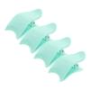 Vaguelly 4pcs False Eyelash Applicator Tweezers Lash Extension Tweezers Eyelash Applicator Clip Makeup Tools for Lash Extensions view 1