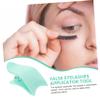 Vaguelly 4pcs False Eyelash Applicator Tweezers Lash Extension Tweezers Eyelash Applicator Clip Makeup Tools for Lash Extensions view 3