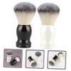 HAKIDZEL 2pcs Beard Scrubber Shave Brush Kit Men Comfortable Shaving Brush Professional view 3