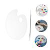 ARTIBETTER 5 Sets Foundation Mixing Palette for Makeup Acrylic Makeup Mixing Palette Cosmetic Spatula view 4