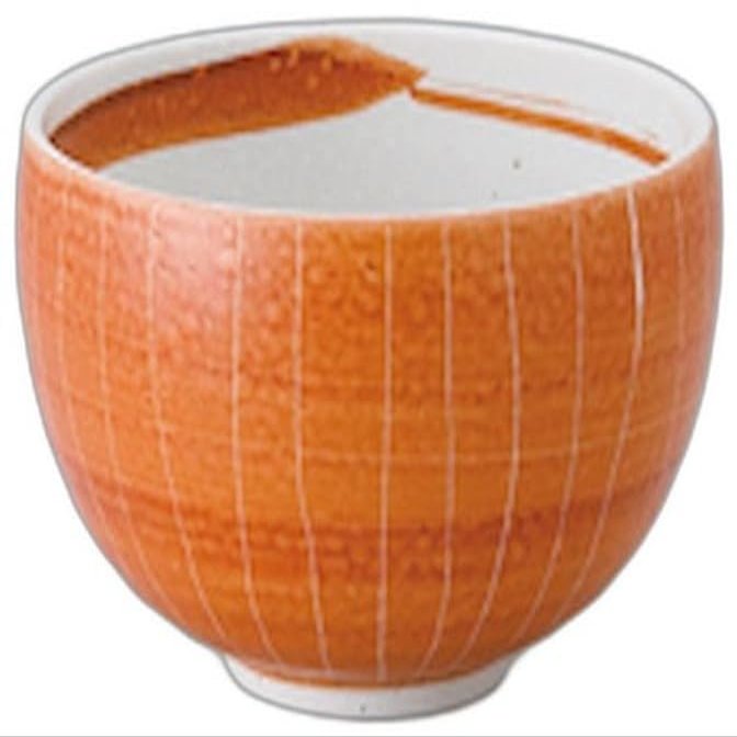 Akamaki Shaved Tokusa Plenty Bowl (10.8 x 10.8 x 6.8 cm, 300 cc) | Setomonohonpo