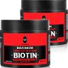 Beard Butter,Maximum Concentration Biotin,with Castor Oil and Argan & Jojoba Oils, Promotes Beard Growth, Styles, Strengthens & Softens Beards ,Unruly Beards While Relieving Itch,2 Ounce*2 (2 Pack) view 1