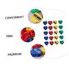 ARTIBETTER 60pcs Student Sharpeners Heart Shape Pencil Sharpener Lightweight and Compact Design view 2