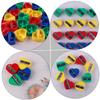 ARTIBETTER 60pcs Student Sharpeners Heart Shape Pencil Sharpener Lightweight and Compact Design view 3