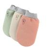 3PCS Exfoliating Bath Gloves Body Scrub Gloves Shower Mitt Body Wash Sponge Massager Towel Rub Dead Remover view 1