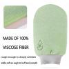 3PCS Exfoliating Bath Gloves Body Scrub Gloves Shower Mitt Body Wash Sponge Massager Towel Rub Dead Remover view 3
