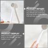 PartyKindom Silicone Bath Scrubber for Adults Back Cleaning Brush Ergonomic Handle Exfoliating Shower Tool for Easy Bathing and Back Scrub view 2