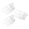 FIXOSHEE 3pcs Portable Footbath Boys and Girls Washbasin Bathroom Foot Bath Pedicure Spa Foot Bath Easy to Clean Lightweight and Compact for Home Travel view 1