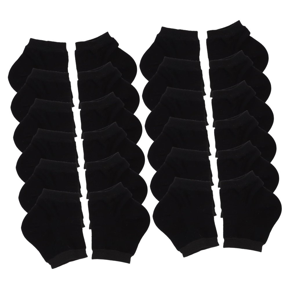 HAKIDZEL 10pairs Breathable Foot Sleeves Reusable Toeless Heel Protectors Moisturizing Socks for Women Foot Care