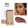6 Colors Foundation Stick Beauty Balm Serum Boosted Skin Tinted Balm Concealer, Long-lasting Coverage, Even Skin Tone Portable Moisturizing Essence Stick (# 02, 0.64 Oz) view 2