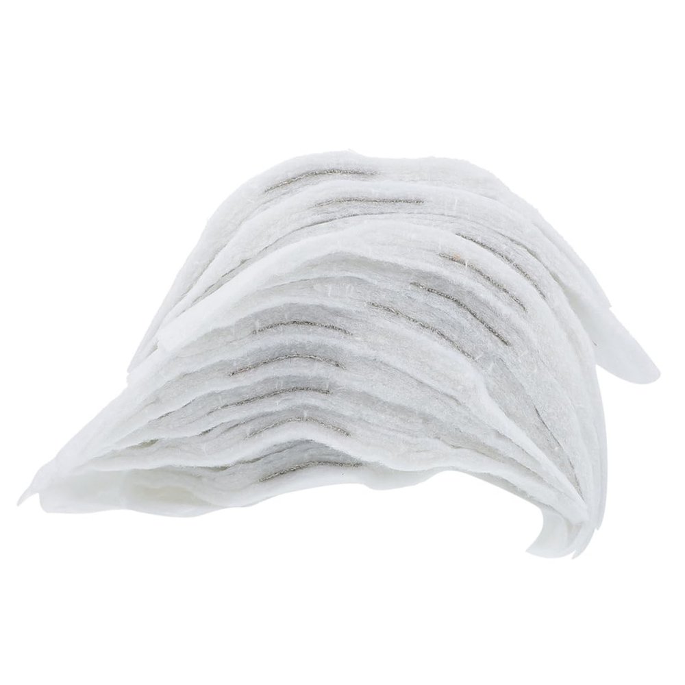 ARTIBETTER 50pcs Cotton Shoulder Pads for Men and Women Soft Sponge Shoulder Enhancers for Suits and for Everyday Use and Social Events