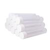 12Pcs 25ML Empty Clear Plastic Test Tubes with White Screw Caps Refillable Sample Bottles Candy Spices Beads Cosmetic Storage Container Vial Jars for Experiments Party view 1