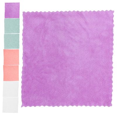 Gogogmee 8pcs Soft Coral Face Towels Absorbent Bath Towels Microfiber Washcloths Quick Dry for Daily Use Prime-Eligible