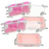 ARTIBETTER 4pcs Makeup Storage Organizer Travel Makeup Suitcase Mini Suitcase for Lashes view 1