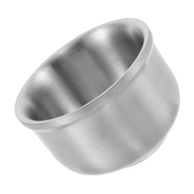 HEATSHAKING Stainless Steel Shaving Bowl for Men Cup Versatile Lathering Mug for Shaving Soap and Facial Cleansing for Home and Barber Use