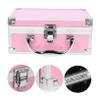 CALLARON Aluminum Alloy Portable Makeup Case Organizer Combination Lock Compact Travel Cosmetic Storage Box for Professionals and Makeup Enthusiasts Shockproof and Secure view 2