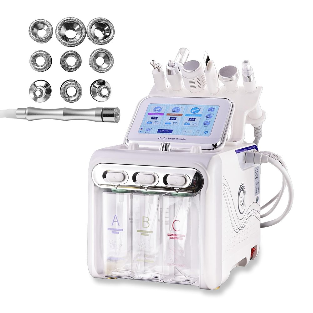 Hydrogen Oxygen 7 in1 Diamond Microdermabrasion MachineFacial Peeling Skin Care for Salon Personal Home Use