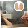 PartyKindom 2pcs Cleaner Bath Gloves Ramie Jute Shower Scrubbers Body Brush Glove for Exfoliating Massaging view 2