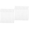 CALLARON 20pcs Eyebrow Shaver Portable Facial Hair for Precise Eyebrow Trimming and Grooming Easy Use for Travel and Daily Use view 1