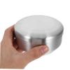 CALLARON Stainless Steel Shaving Bowl Lid Ergonomic Design Shaving Soap Bowl for Men for Creams Bathroom Decor view 4