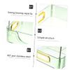 ABOOFAN 1set Bathroom Counter Organizer Makeup Organizer Box Kitchen Spice Rack Home Supply Stable Material Easy to Organize view 4