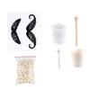 HONITANO Beeswax Nose Hair Removal Tool Kit 1 Set Nostril Cleaning Waxing Tool for Men and Women Effective Nose Hair Trimmer Soft Cleaning Brush view 1