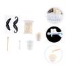 HONITANO Beeswax Nose Hair Removal Tool Kit 1 Set Nostril Cleaning Waxing Tool for Men and Women Effective Nose Hair Trimmer Soft Cleaning Brush view 3
