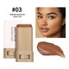 6 Colors Foundation Stick Beauty Balm Serum Boosted Skin Tinted Balm Concealer, Long-lasting Coverage, Even Skin Tone Portable Moisturizing Essence Stick (# 03, 0.64 Oz) view 2
