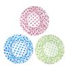 3 PCS Shower Cap Elastic Waterproof Shower Caps Reusable Bath Caps for Shower for Women Men Kids (Polka dot) view 1