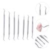 CALLARON Stainless Steel Nail Tools Kit Cuticle Remover Manicure for Women Gel Polish Remover Nail Care Tools view 4