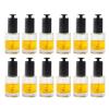 30ML Glass Dropper Transparent Bottles with Frosty Black T-shaped cap with Glass Pipette with threaded 20/415 for Essential Oils, Leak Proof Travel Bottles, Set of 12 (High) view 1