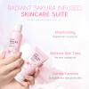 6Pcs Sakura Skincare Kit For Teenage Girls Women, Beauty Travel Skincare Gift Set, The Skin Care Set Includes Facial Cleanser, Toner, Lotion, Essence, Eye Cream And Face Cream view 3