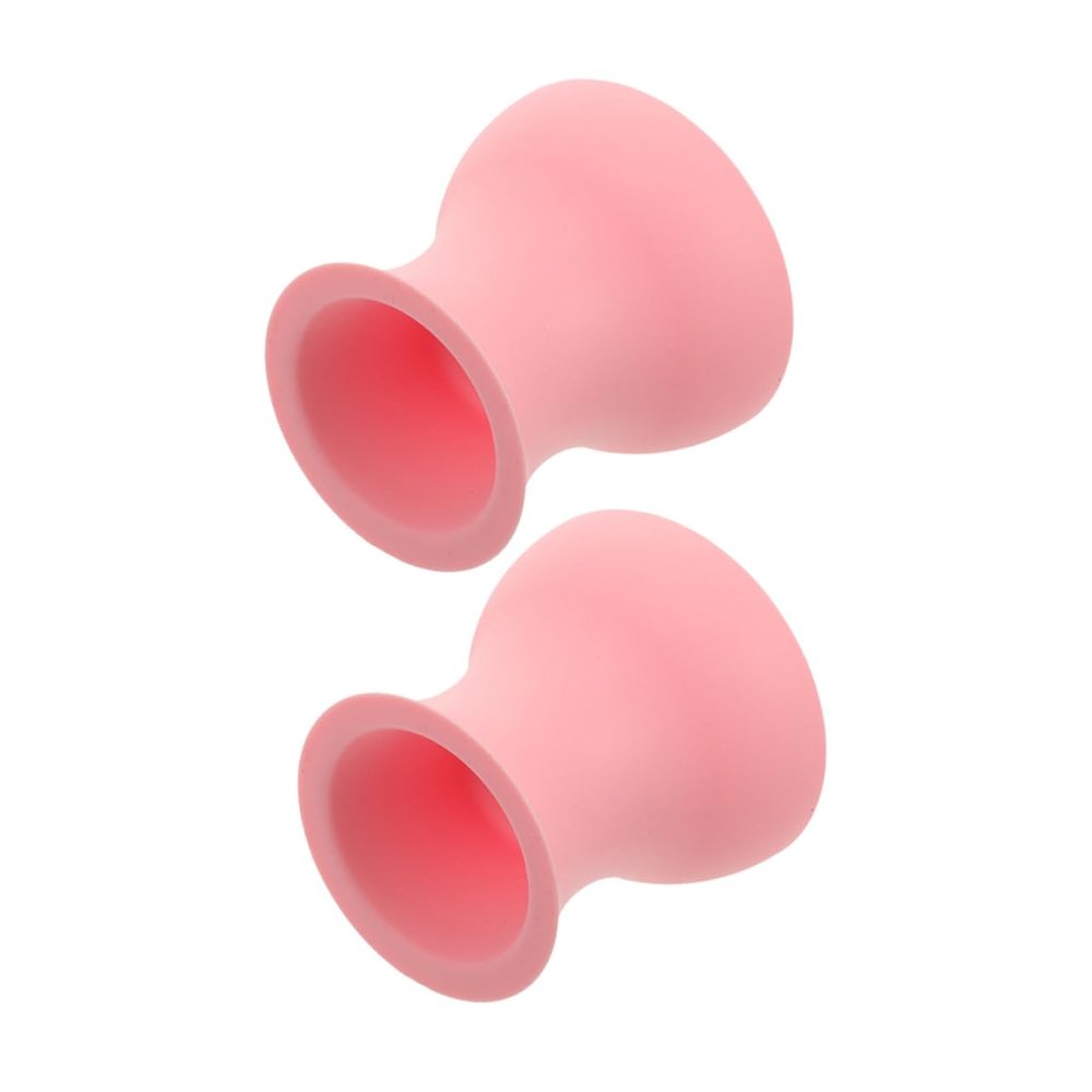 CALLARON 2pcs Makeup Brush Cleaner Bowl Travel Cosmetic Brush Cleaner Silicone Makeup Cleaning Tool