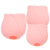 GALPADA 3pcs Silicone Makeup Brush Holders Travel Case Brush Covers Organizers Dry Clean Storage view 1
