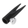 PartyKindom Cylinder Shape Eyebrow Pencil Sharpener for Makeup Double-Sided U-Shape Slots Compact Portable view 1