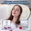 Bath Pillow Bathtub Pillow, Thick Padded Ergonomic Bathtub Headrest for Tub Neck and Back Support with Soft 4D Mesh Fabric and Six Non-Slip Suction Cups, Bath Pillows for Bath Accessories view 3