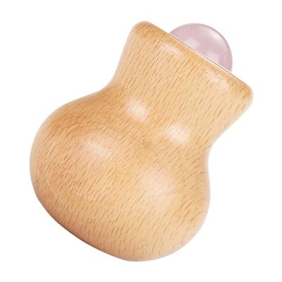 CALLARON Jade Facial Roller Massage Tool for Neck and Face Relaxation Multifunctional for Skin Care Compact Design for Tired Muscles and Puffiness Relief