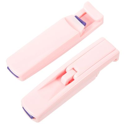 LIFKOME 2pcs Mini Car Shape Plastic Eyelash Curlers Long Lasting Makeup Tool for Easy Safe Lash Curling
