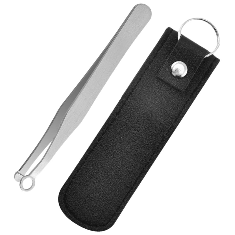Ipetboom Stainless Steel Nose Hair Clipper Precision Nose Hair Trimmer with Rounded Tip Design for Safe Grooming Portable Tool for Men