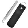 Ipetboom Stainless Steel Nose Hair Clipper Precision Nose Hair Trimmer with Rounded Tip Design for Safe Grooming Portable Tool for Men view 1