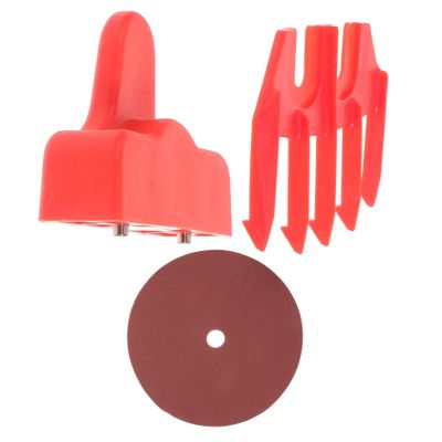 BESPORTBLE Professional Sheep Shear Guide with Sharpener Detachable Trimmer Accessory for Grooming Goats and Lambs Ergonomic Design with Protective Features