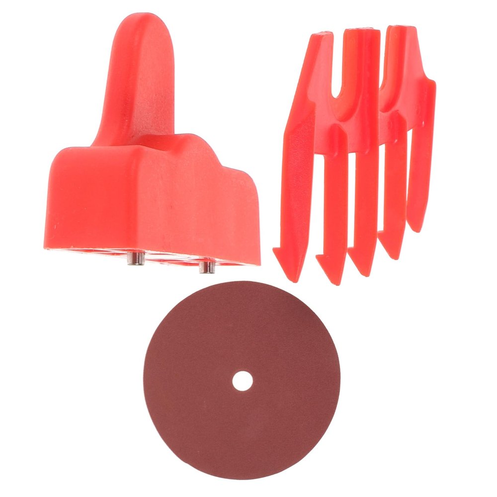 BESPORTBLE Professional Sheep Shear Guide with Sharpener Detachable Trimmer Accessory for Grooming Goats and Lambs Ergonomic Design with Protective Features