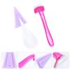 Healvian Women Shaving Razor Set Random Color Bikini Trimmer for Body Hair Removal Includes Intimate Hair Shaper Tool for Womens Personal Grooming view 2