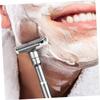 DEARMAMY Men Double-sided Safety Razor Blade Mens Razor Manual Shaving Machine Flexibility Levels view 4