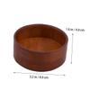 PartyKindom Men's Durable Shaving Soap Bowl Compact Wooden Mug for Wet Shaving Smooth Surface Design for Quality Lathering and Grooming Essentials view 2