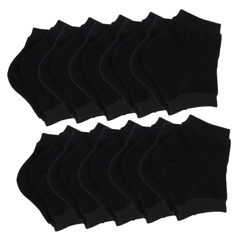 CALLARON 10pairs Dry Heel Socks Heel Protectors for Men Women Moisturizing Foot Sleeves Stoppers