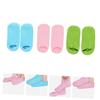 CALLARON 6pairs Spa Socks for Salon Moisturizing Foot Covers Foot Care Masks Non Slip Socks view 2